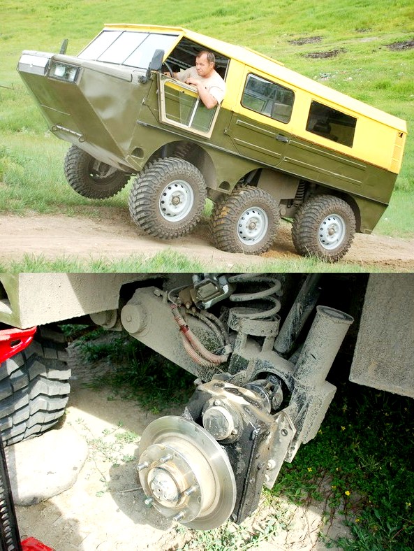 Amphibie 6x6  Gusev