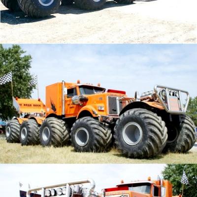 8X8 AND MORE WHEELED ARTICULATED VEHICLES, HEAVY