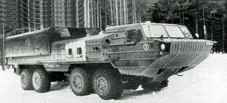 BAZ-6944, 8x8, amphibious