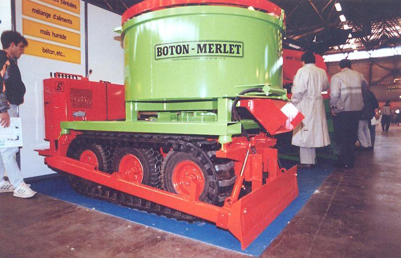 Boton-Mermet Mixer on tracks