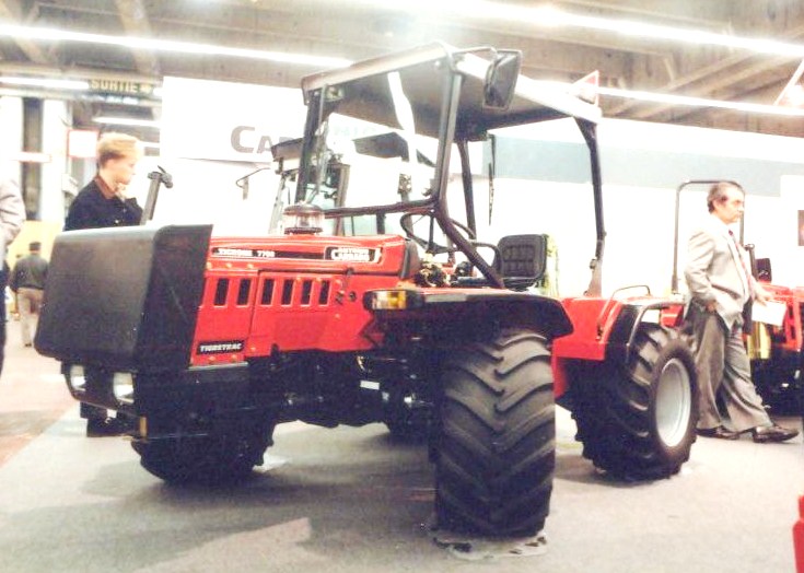 Carraro 4x4 articulated agricultural tractor.