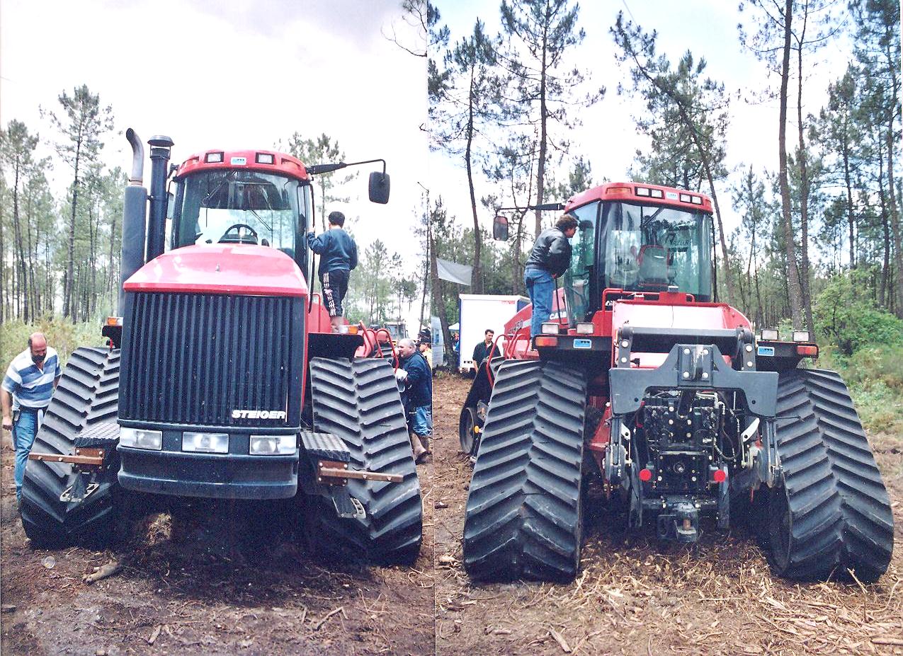 Case IH with Grecav tracks 2