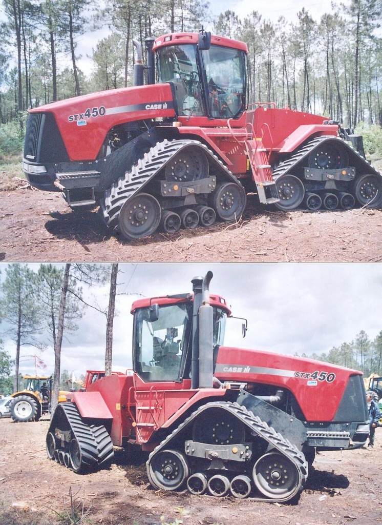 Case IH with Grecav tracks