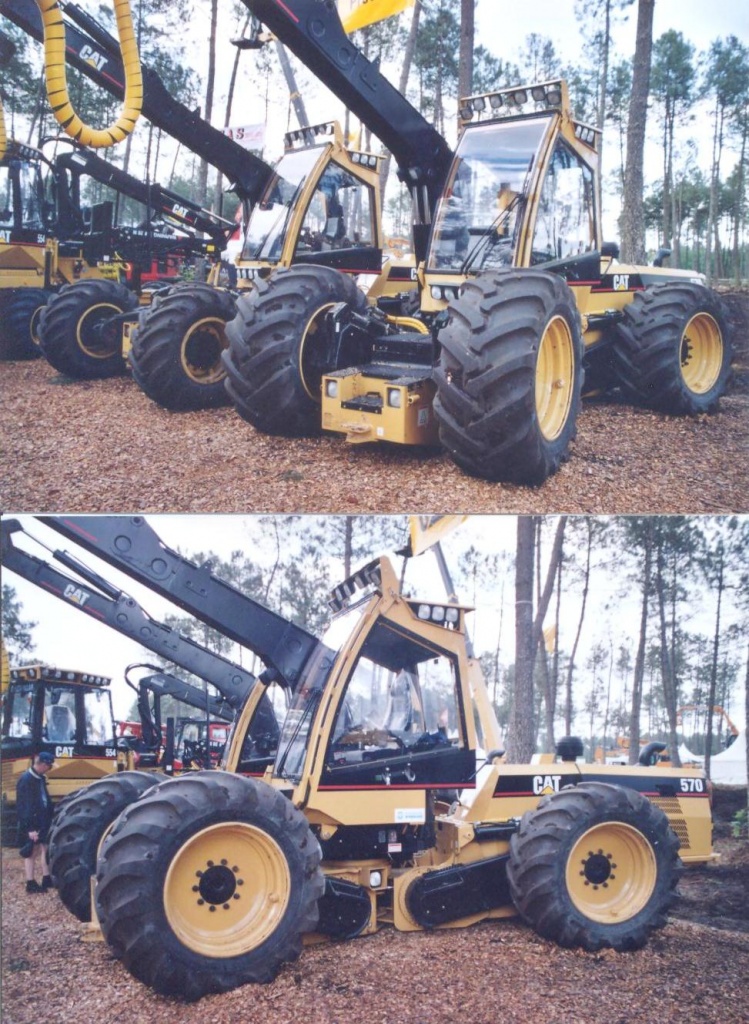 Caterpillar 550 Harvester 4x4