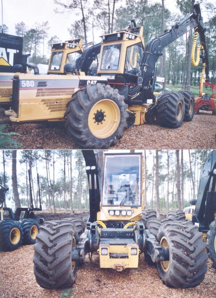 Caterpillar 580 Harvester 6x6