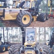 Caterpillar 580 Harvester 6x6