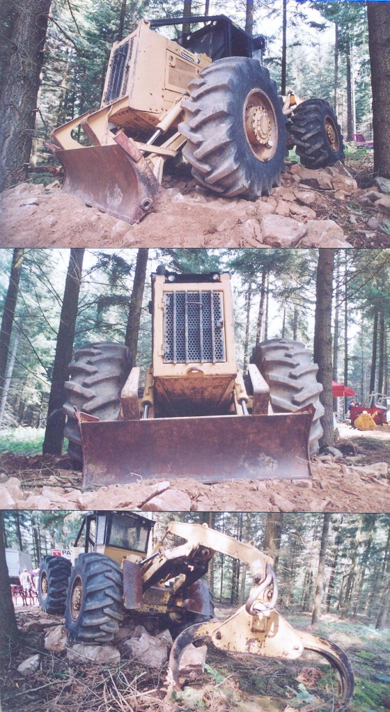 Caterpillar Grapple skidder