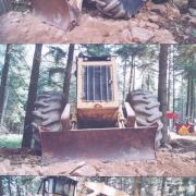 Caterpillar Grapple skidder