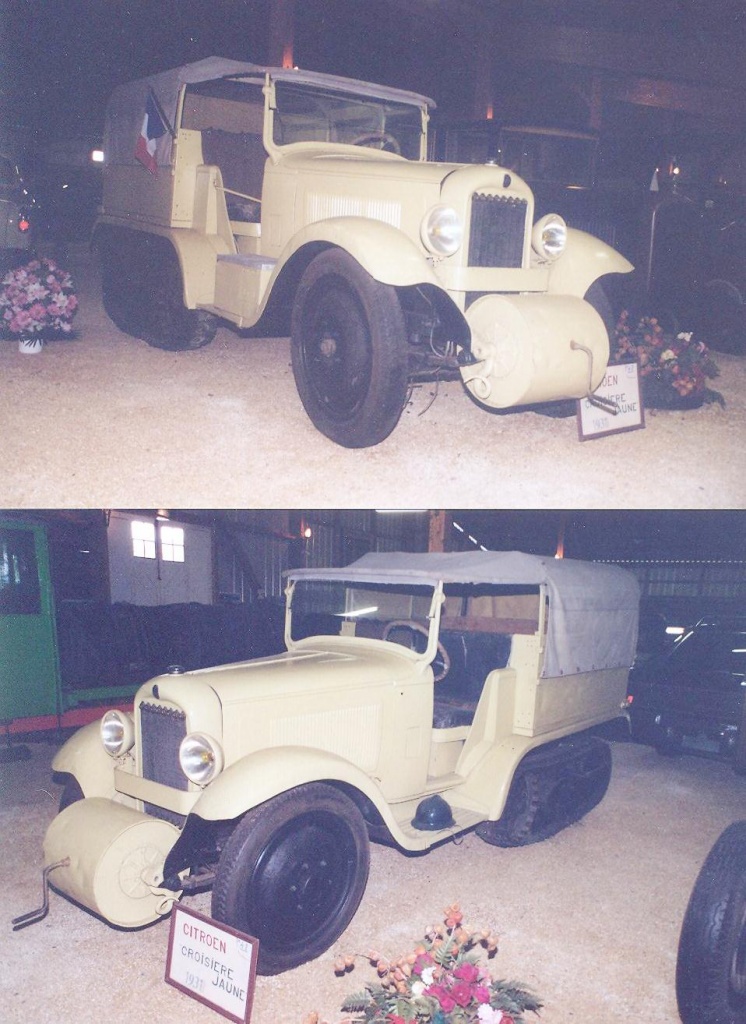 Citroën semi-tracked of La Croisière Jaune