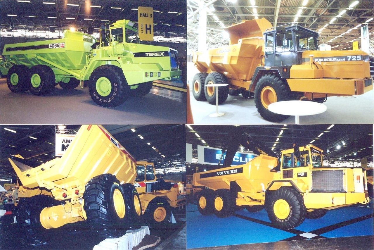 Dumpers 6x6 articulated