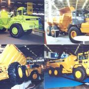 Dumpers 6x6 articulated