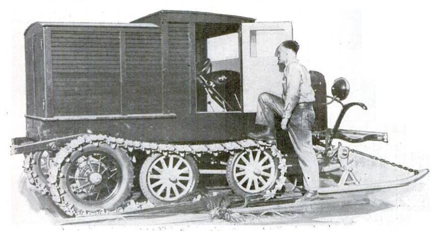 Ford Semi-tracked of Byrd, 1933