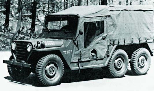 Ford XM 408 6x6, 1958