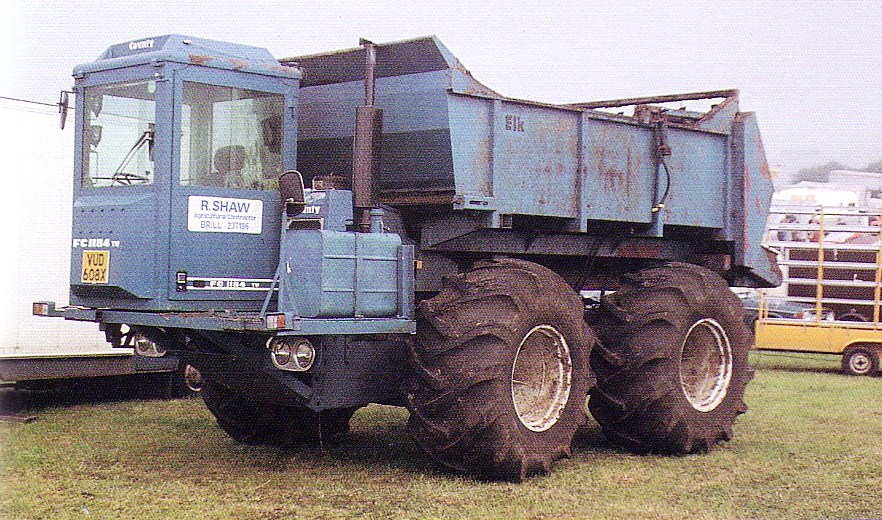 Foward Control County FC 1184 TW with spreader