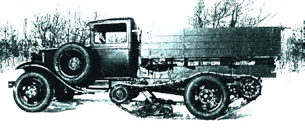 Gaz-65 semi-tracked, 1940