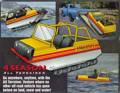 4-Seasons All Terrainer Model 54 amphibious transport