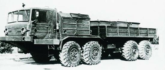 BAZ-6950, 8x8, 1976