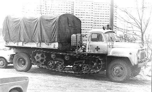 BVSM-80 Tracked-Wheeled Vehicle