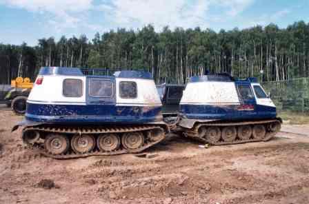 Bashkir articulated amphibious prototype