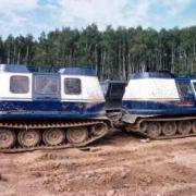 Bashkir articulated amphibious prototype