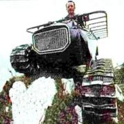 Camoscio tracked Vehicle on cover of Off-Road 1978