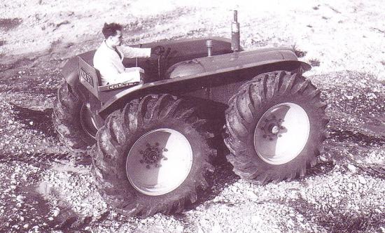 County Four-Drive on trials in 1955