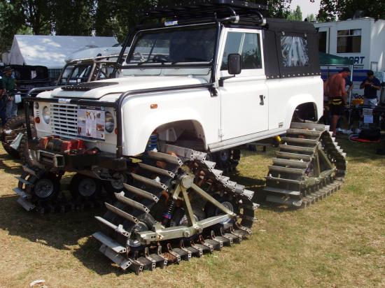 Land Rover in 2008 for Raid Cape to Cape and Bering Strait Crossing.