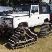 Land Rover in 2008 for Raid Cape to Cape and Bering Strait Crossing.