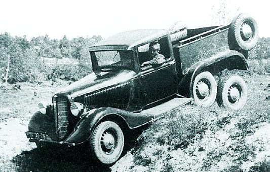 GAZ-21 prototype, 6x6, 1927