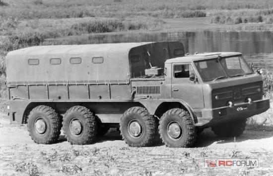 GAZ 44 8x8 1972 Prototype