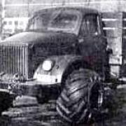 GAZ 51 with hoops tires