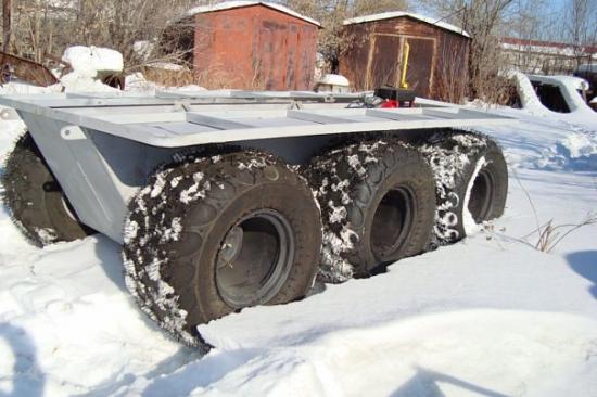 Gastroymashina  Partisan 6x6  ATV