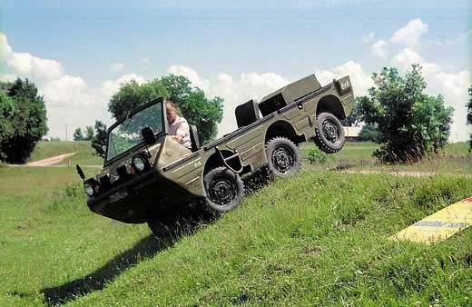 LuAZ-1901 6x6 amphibious in 1999