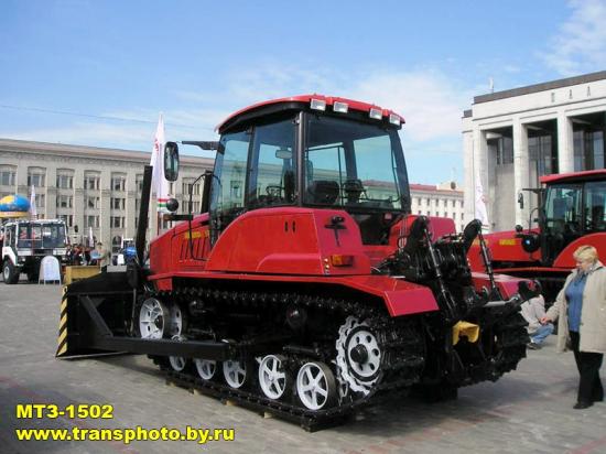 MTZ-1502 Tractor of Minsk Plant in Belarus