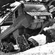 Pinzgauer of Steyr Puch with additional tracks