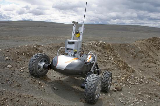 Scarab rover of NASA