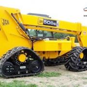 Soucy-Tracks on JCB loader