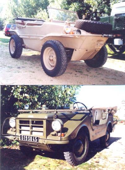 Swimwagen and Munga 4x4