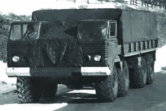 T21-15 8x8 prototype truck, 1962