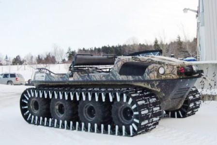 Tracked 8x8 Argo Amphibious ATV