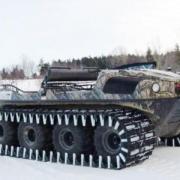 Tracked 8x8 Argo Amphibious ATV