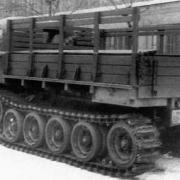 ZIS-153 half-track prototype of 1952.