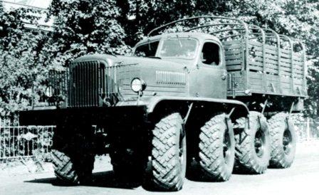 ZIS-E134, 8x8, 1955