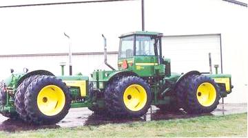 John Deere 830 in 3 parts