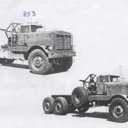 Kenworth 853 and 853D, 1949