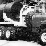 KRAZ 260  6x6 tractor and semi-trailer