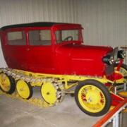 Model A snow vehicle at Pionneer Museum, Nebraska