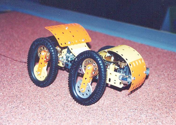 Oval wheels like on a Meccano Vehicle