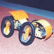 Oval wheels like on a Meccano Vehicle