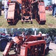 Rotaped tracks on Renault tractor 3